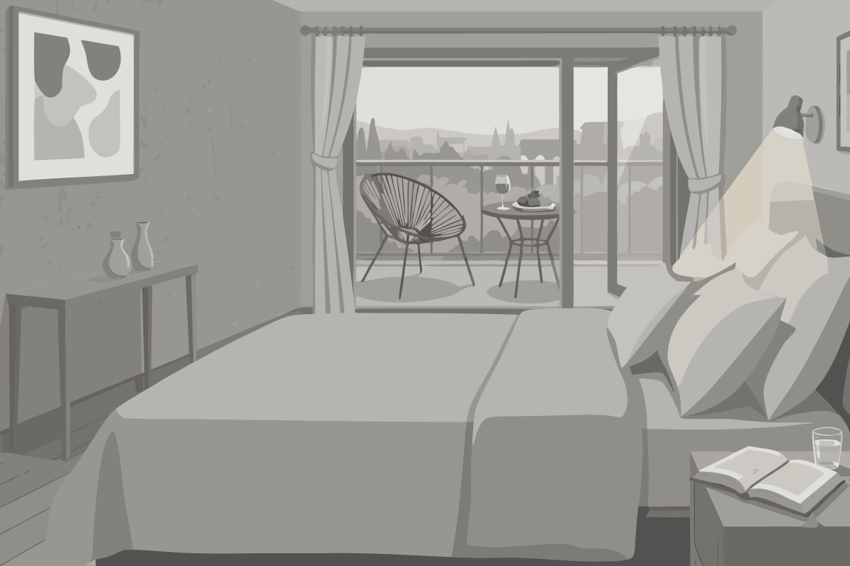 St. George s Penthouse, 1 Bedroom Penthouse Suite, 1 King